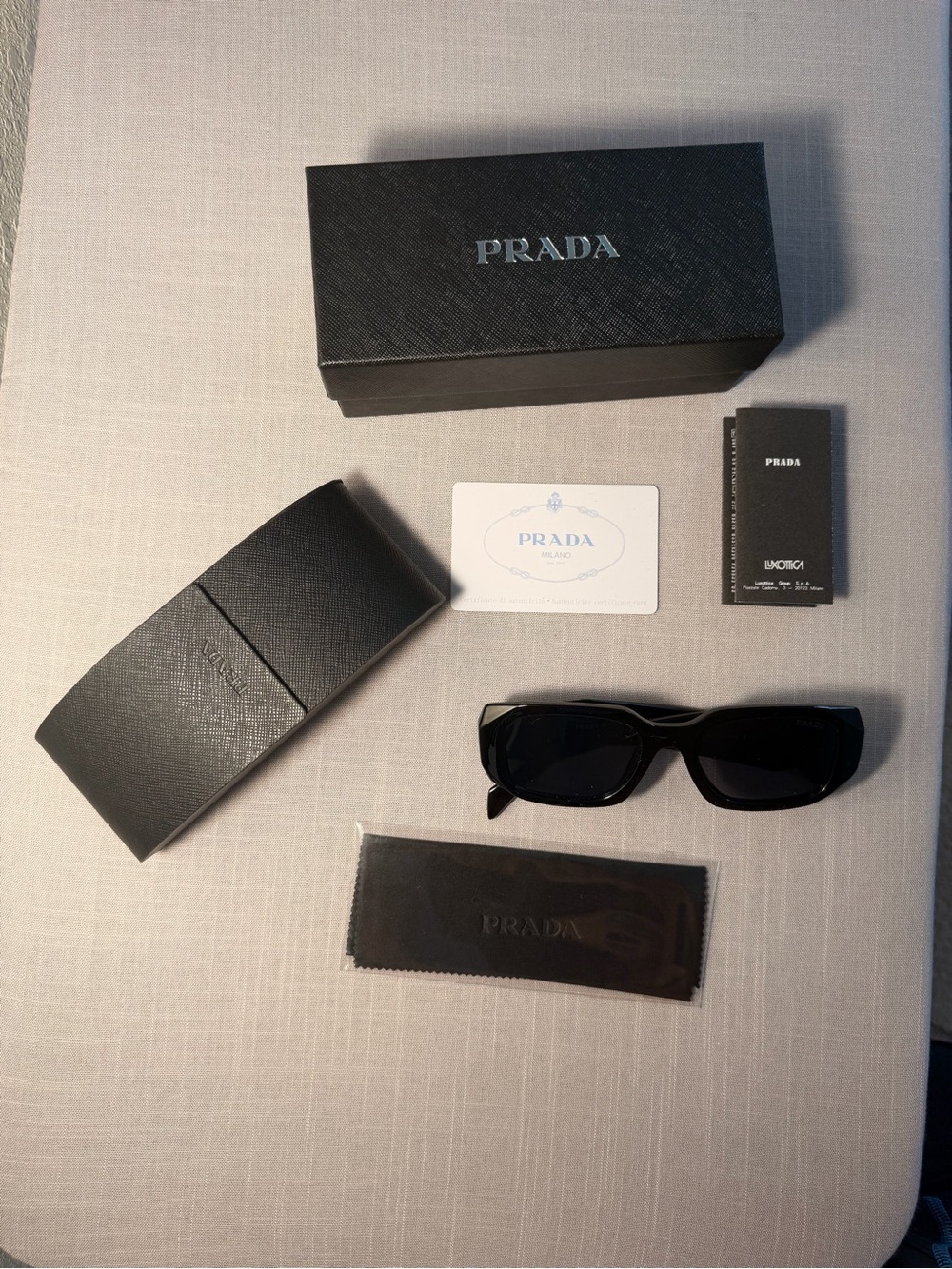 NEW Black Prada Sunglass